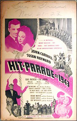 Hit Parade 1943 Susan Hayward Eve Arden Dorothy Dandridge - Click Image to Close