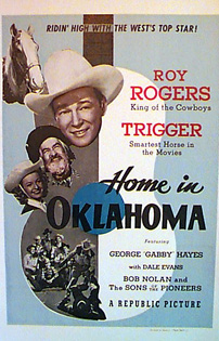 HOME IN OKLAHOMA Roy Rogers - Click Image to Close
