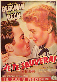 SPELLBOUND Ingrid Bergman, Gregory Peck - Click Image to Close