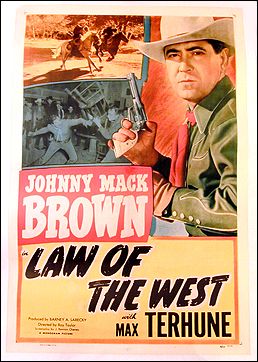 Law of the West Johnny Mac Brown 1949 - Click Image to Close