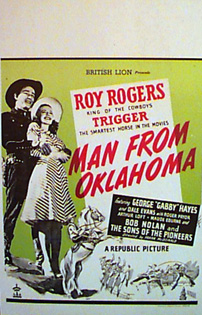 MAN FROM OKLAHOMA Roy Rogers - Click Image to Close