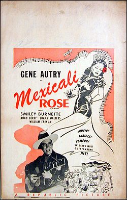 Mexicali Rose Gene Autry Smiley Burnette - Click Image to Close