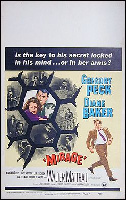 Mirage Gregory Peck Diane Baker - Click Image to Close