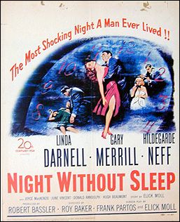 Night without Sleep Linda Darnell - Click Image to Close