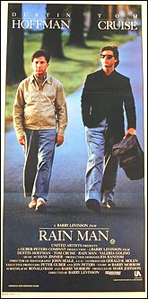 Rain Man Dustin Hoffman Tom Cruise 1988 Australian - Click Image to Close