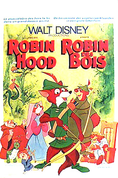 WALT DISNEY ROBIN HOOD - Click Image to Close