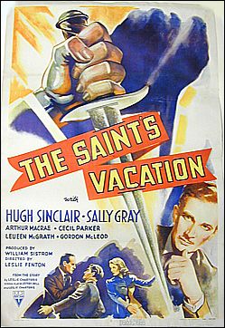 Saints vacation 1941 ORIGINAL LINEN BACKED 1SH - Click Image to Close