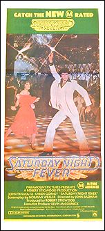 Saturday Night Fever John Travolta 1977 Australian