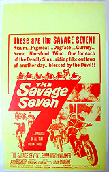 SAVAGE SEVEN Walker, Frank, Garwood - Click Image to Close