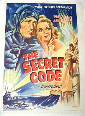 Secret Code ORIGINAL LINEN BACKED 1SH - Click Image to Close