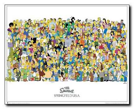 Simpsons Cast - Click Image to Close