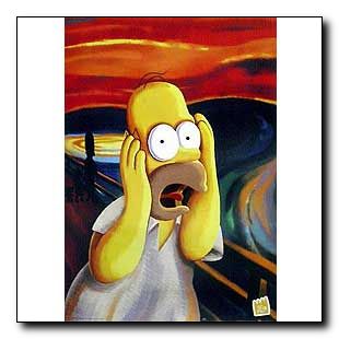 Simpsons Scream - Click Image to Close