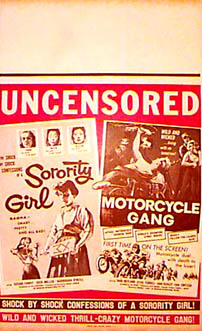 SORORITY GIRL / MOTORCYCLE GANG - Click Image to Close