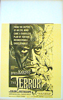 TERROR Boris Karloff - Click Image to Close