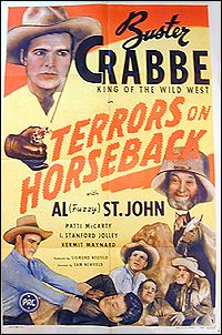 Terror on Horseback 1946 Buster Crabbe - Click Image to Close