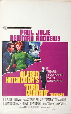 Torn Curtin Paul Newman Julie Andrews Hitchcock - Click Image to Close