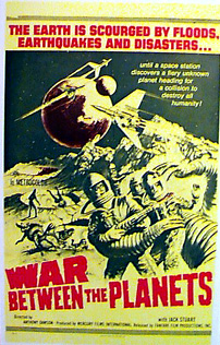 WAR BETWEEN THE PLANETS - Click Image to Close