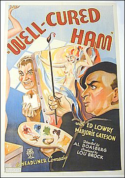 Well Cured Ham 30's ORIGINAL LINEN BACKED 1SH - Click Image to Close
