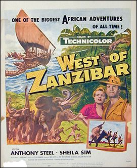 West of Zanzibar Anthony Steel Shiela Sim - Click Image to Close