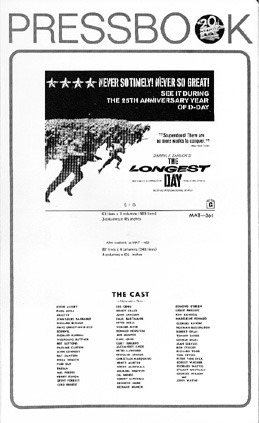 Longest Day John Wayne Richard Burton Henry Fonda Robert Wagner 1962 - Click Image to Close