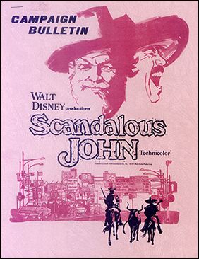 Disney Scandalous John 1971 - Click Image to Close