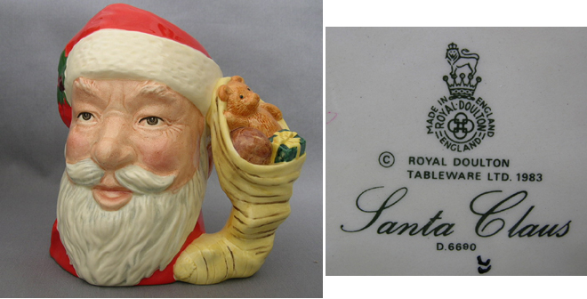 Santa Claus, Bag of Toys, Large D6690 - Click Image to Close
