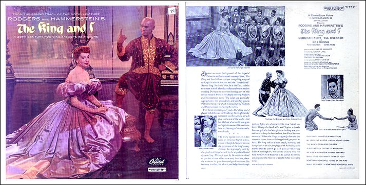 King and I Deborah Keer Yul Brynner Rita Moreno - Click Image to Close