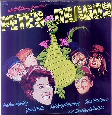 Petes Dragon Walt Disney Hellen Reddy Mickey Rooney