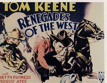 KEENE TOM (RENEGADES OF THE WEST) - Click Image to Close