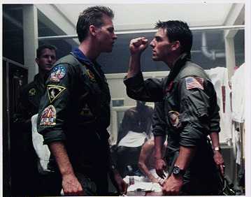 TOP GUN Tom Cruz Val Kilmer - Click Image to Close