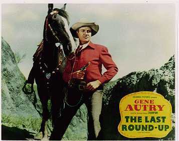 Last Round-up Gene Autry - Click Image to Close