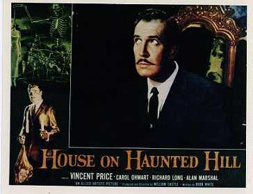 House on Haunted Hill Vincent Price Horror - Click Image to Close