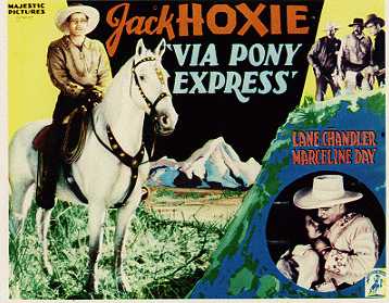 Via Pony Express Jack Hoxie - Click Image to Close