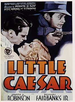 Little Caesar Edward G. Robinson Douglas Fairbanks Jr. - Click Image to Close