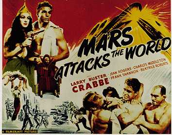 Mars Attacks the Worlf Buster Crabbe - Click Image to Close