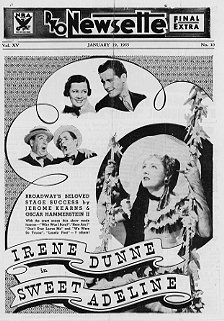 Sweet Adeline Irene Dunn - Click Image to Close