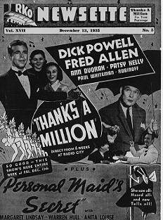 Thanks A Million Dick Powell Fred Allen