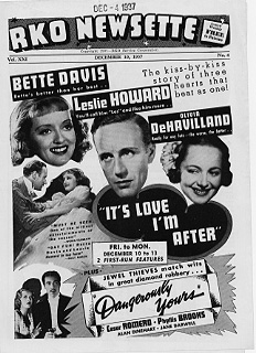 Its Love I'm After Bette Davis Leslie Howard - Click Image to Close