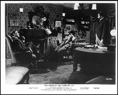 Hound of the Baskervilles Peter Cushing Christopher Lee Hammer Production 1959 2 - Click Image to Close