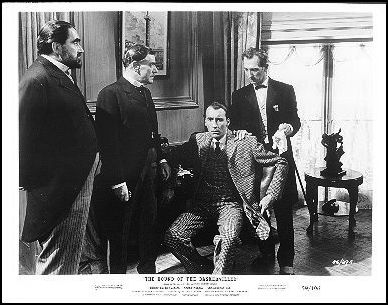 Hound of the Baskervilles Peter Cushing Christopher Lee Hammer Production 1959 6 - Click Image to Close
