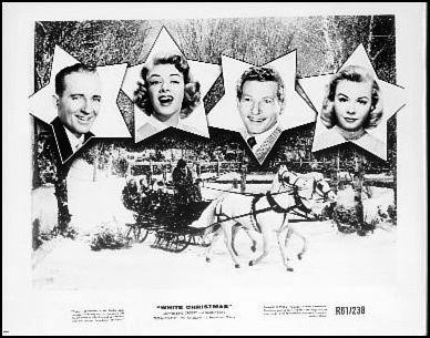 White Christmas Bing Crosby Danny Kaye 1961R - Click Image to Close