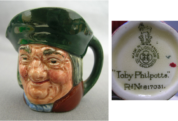 Toby Philpots, miniature D6043 - Click Image to Close